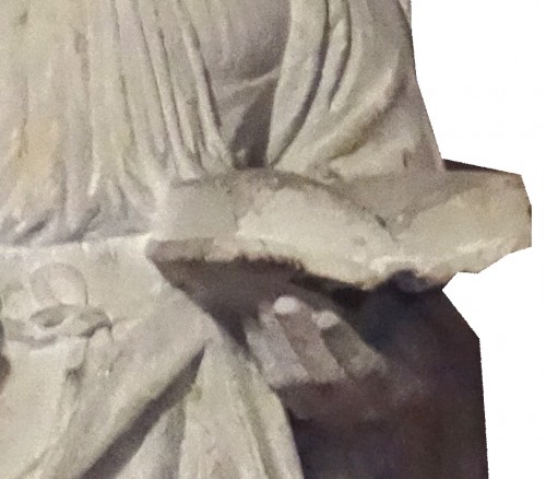 Sainte Barbe en pierre, XVIe siècle - 