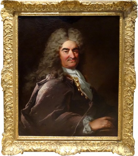 Portrait de gentilhomme en habit, par Levrac Tourniere