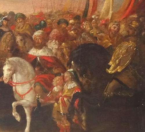 Tableaux et dessins Tableaux XVIe siècle - Le triomphe de David, époque XVIe
