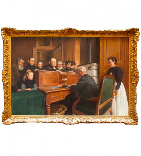 Le Bureau des Bienfaisance - Ferdinand GUELDRY (1858-1945)