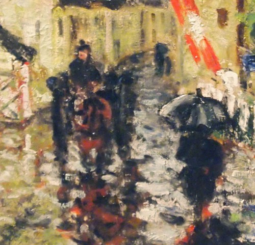 Paintings & Drawings  - Raining day by Eugene MONTEZIN