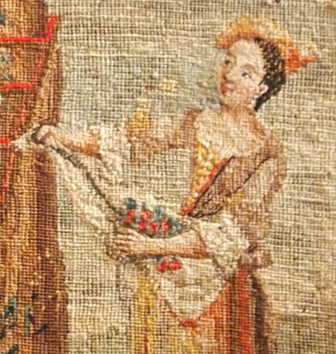 Tapisserie & Tapis  - Broderie au petit point de Saint-Cyr