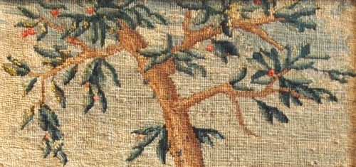 Broderie au petit point de Saint-Cyr - Galerie Saint Martin