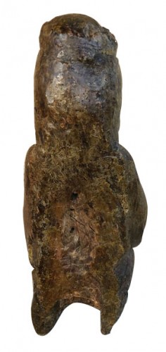 Art sacré, objets religieux  - Vierge à l'enfant en bois polygrome, vers 1300