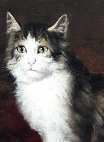 XIXe siècle - Chats - Jules Gustave Le ROY (1851-1921)