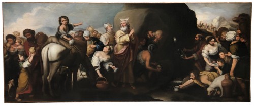  Moses softening the waters of Mara and Elim , early 18th century 