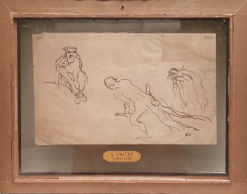 Scène mythologique -  Louis Valtat (1869 - 1952) - Tableaux et dessins Style 