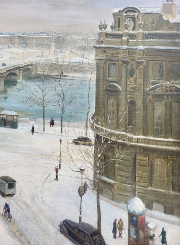 XXe siècle - Paris, Saint-Germain et la Concorde - Franck ELIM (act.c.1928-1943)
