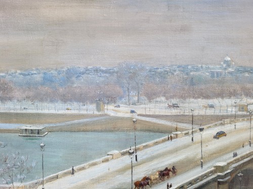 Paris, Saint-Germain et la Concorde - Franck ELIM (act.c.1928-1943) - 