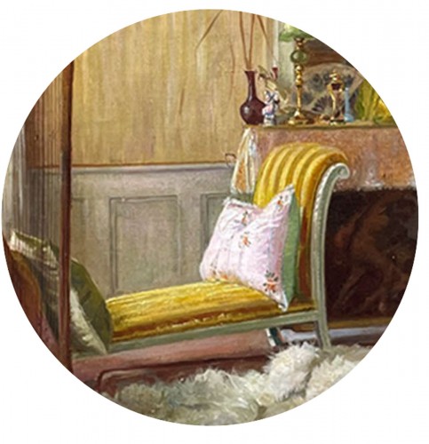 Intérieur d'appartement - Gaston HOFFMANN (1883-1977) - 