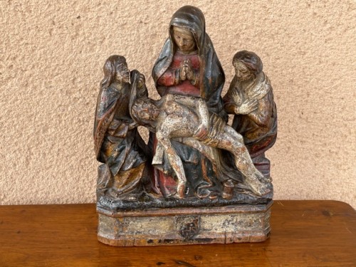 Deploration of Christ around 1500 - Religious Antiques Style 