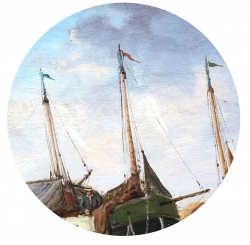 Bords de mer - Pierre-Julien GILBERT (1783-1860) - 