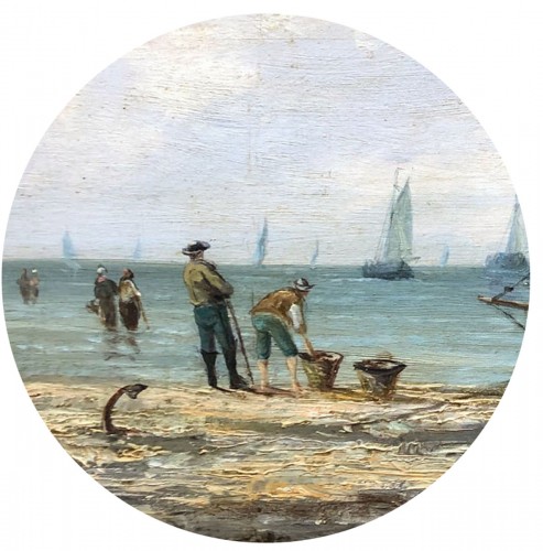  - Seaside - Pierre-Julien GILBERT  (1783-1860)