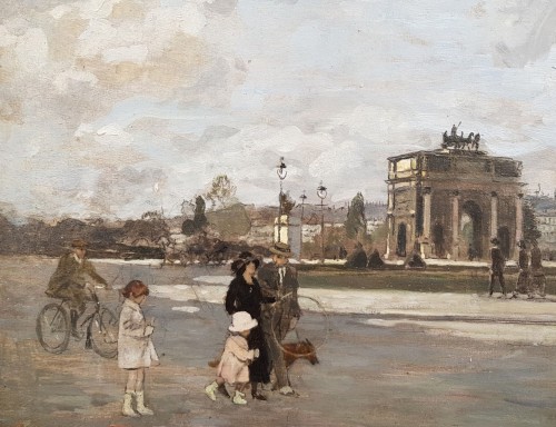 The Carrousel arch - Amédée MARCEL CLEMENT (1873- ?)