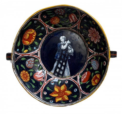 Dish, Saint Laurent, attributed to Jacques de LAUDIN II, late 17th century