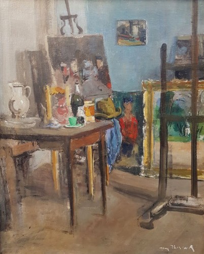 Workshop of the artist - Jacques Thévenet (1891-1989) - Paintings & Drawings Style 