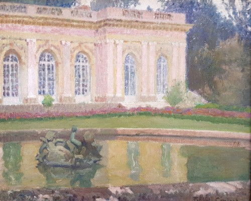 Le Grand Trianon - Robert GENICOT (1890-1981) - Tableaux et dessins Style 