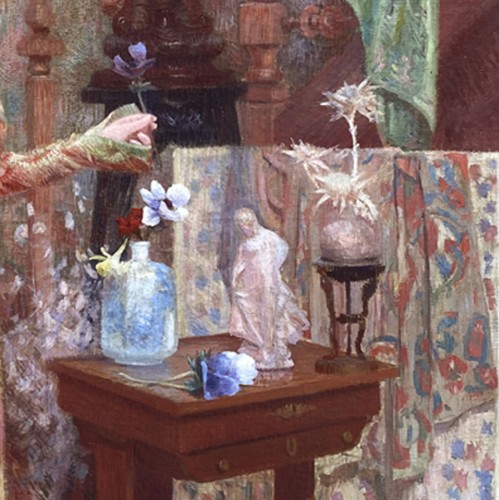 Autoportrait - Miriam Rocher (1875-1971) - Tableaux et dessins Style 