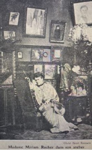 Antiquités - Autoportrait - Miriam Rocher (1875-1971)