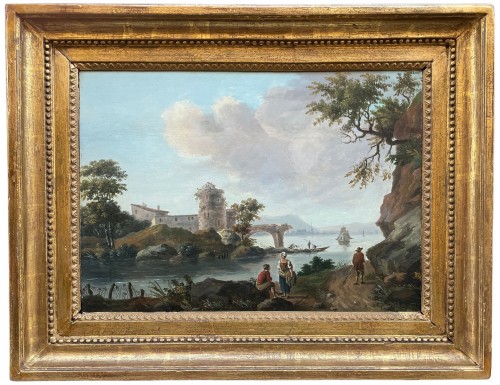 Port and castle, 18th century 