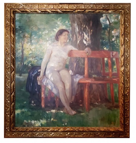  Nude in the garden