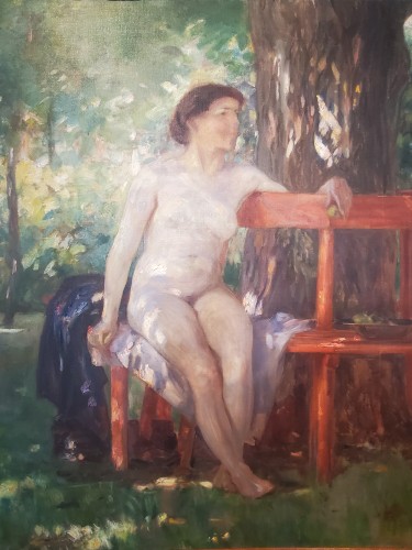 Paintings & Drawings  -  Nude in the garden