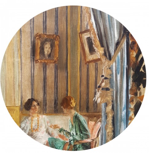 L’heure du thé - Maurice JORON (1883-1937) - Galerie Saint Martin