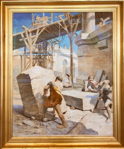  The builders - Paul Pujol (1848-1926)