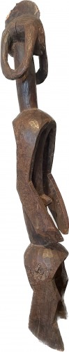 Art Tribal  - Sculpture féminine aux traits allongés Iagalagana Mumuyé