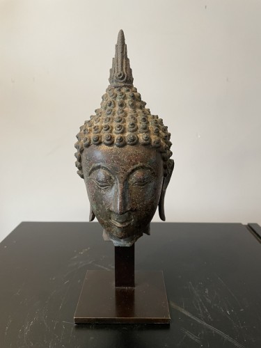 XIe au XVe siècle - Tête de Buddha du royaume de Sukhothai