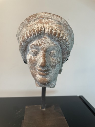 BC to 10th century - A greek female protome, Greece, Mid 5th century BC