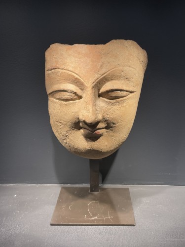 Fragment tête bouddha Gandhara - Galerie Samarcande