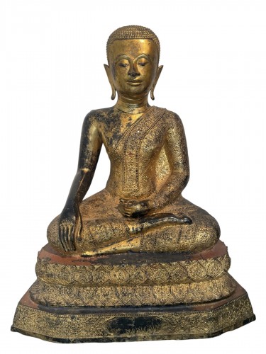 Seated Buddha, Thailand Rattanakosin 19th century