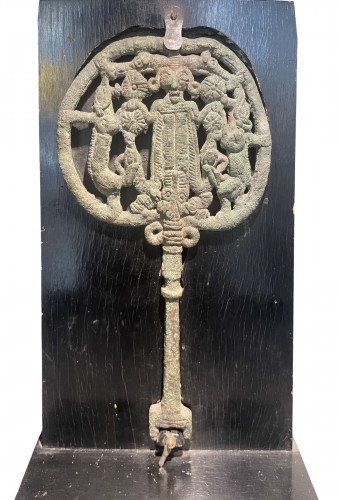 Large standard depicting the master of animals