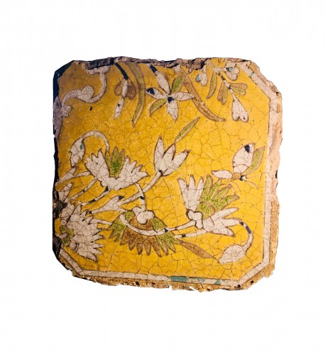 Lotus flower tile