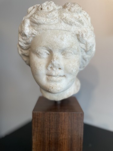 BC to 10th century - Young Dionysos head
