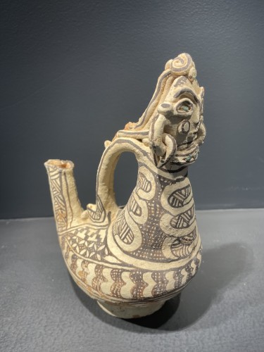 Ancient Art  - Animal-faced jug 8th-9th century AD