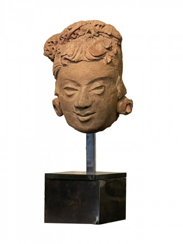Tête de Bodhisattva Inde, VI-VIIème siècle