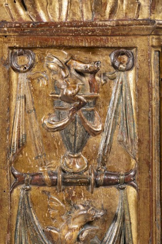Antiquités - Pilastres Renaissance à décor de grotesques - Espagne, XVIe siècle