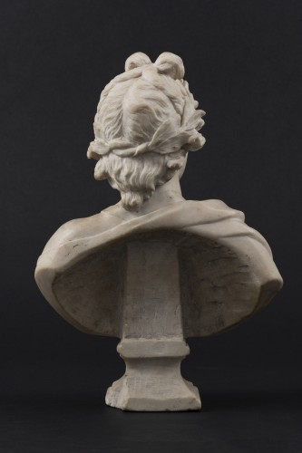 Buste d'Apollon en marbre - Vénétie, fin  du XVIIe début du XVIIIe siècle - Galerie Sismann
