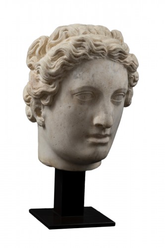 Entourage of Bartolomeo AMMANNATI - Mannerist Head of Woman in marble