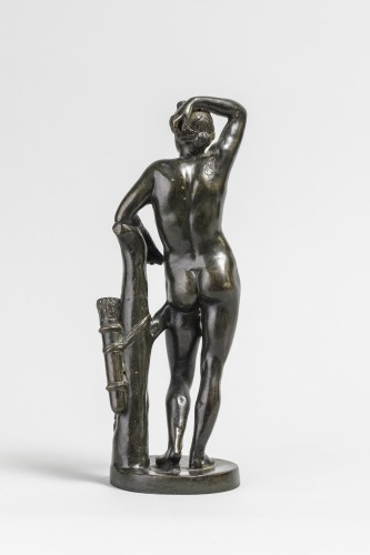 Sculpture Sculpture en Bronze - Apollino en bronze - Italie fin du XVIIIe siècle