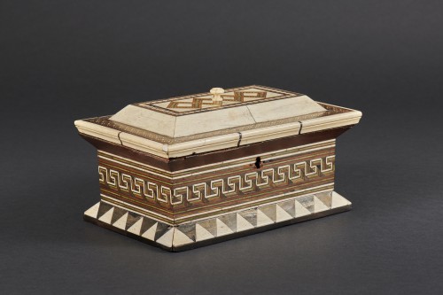 Objects of Vertu  - Rectangular casket in alla Certosina marquetry, Northern Italy mid-15th c.