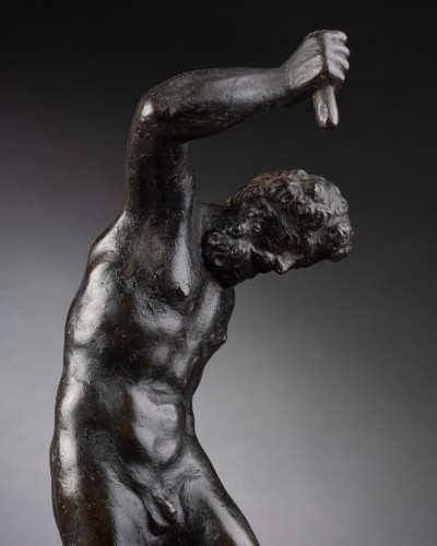 Vulcain et Neptune,  paire de bronzes vénitiens fin du XVIe siècle - Renaissance