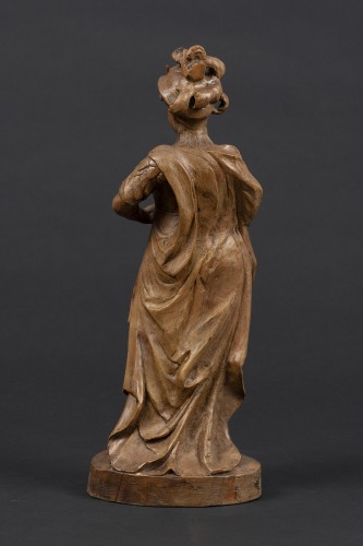 XVIIe siècle - Figure féminine casquée - Allemagne du Sud, fin du XVIIe début du XVIIIe siècle