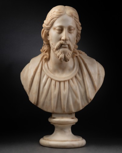 Louis XIV - Pair of marble busts - Rome c. 1600