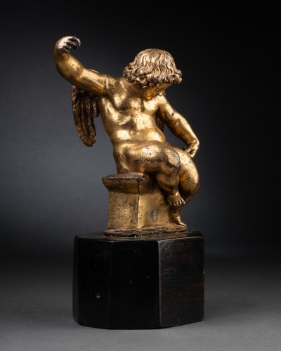 PGilt bronze utto, Rome End of the 16th c.Circle of Jacob C. COBAERT, - Sculpture Style Louis XIII