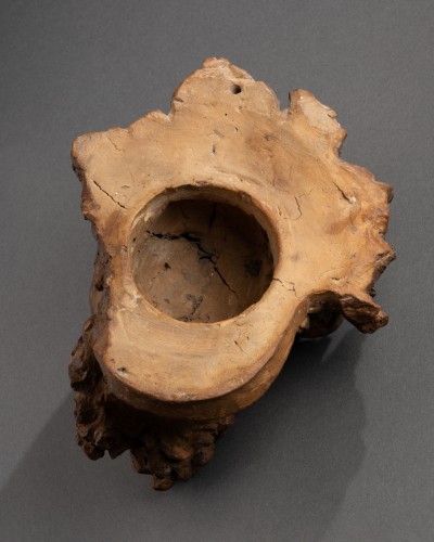 Head of Saint John the Baptist in terracotta - Italy, second half 17th c. - 