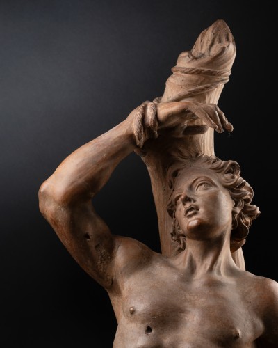 Saint-Sébastien, Seconde moitié du XVIIIe, autour de Gaetano GANDOLFI - Galerie Sismann