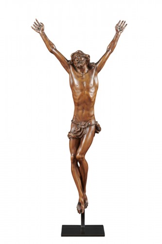 Christ in boxwood - Flanders, End of the 17th century 